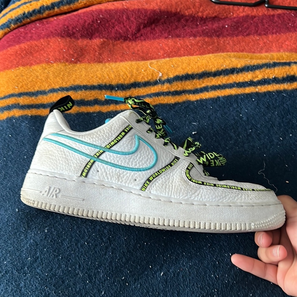 Nike world wide AirForce one 07 premium worldwide pack-white